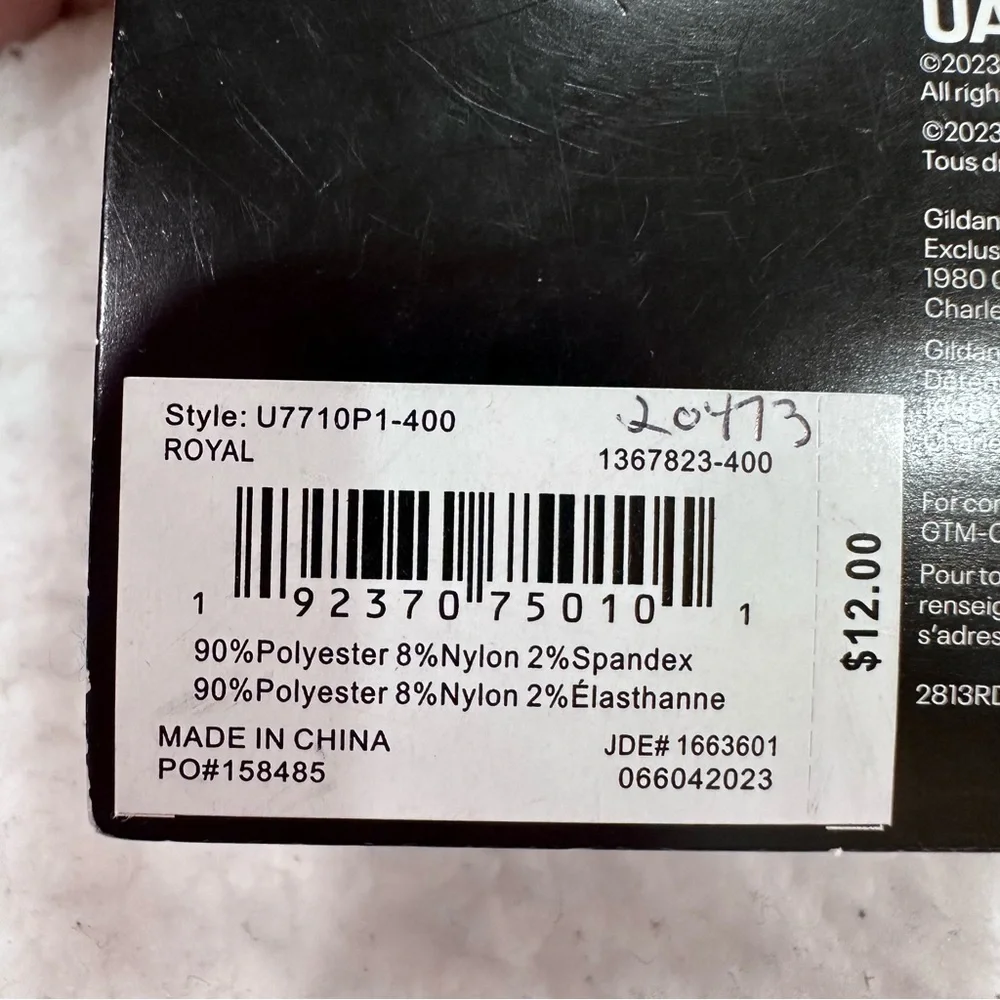Kid’s Under Armour Blue UA Team Socks